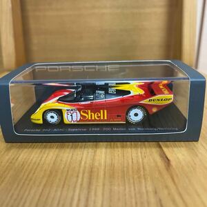  スパーク spark カーティマ特注 1/43 ポルシェ 962C 1988 ADACスーパーカップ ニュルブルクリンク ノリスリンク #1 Hスタック Shell