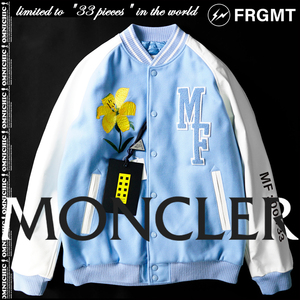 世界限定33着/安心の国内正規■新品【MONCLER GENIUS FRGMT】モンクレールジーニアスフラグメントCELSIAレザースタジアムダウンジャケット3