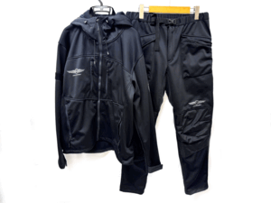 数回着用美品 MCワークス ウインドプルーフジャケット2 フィールドロックパンツ セット サイズL MCWORKS WINDPROOFJACKET FIELDROCKPANTS 