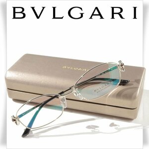 新品1円～★BVLGARI ブルガリ ケース付き 日本製 眼鏡 メガネ フレーム アイウェア ユニセックス スクエア 2064TG 420 正規店本物◆S1084◆