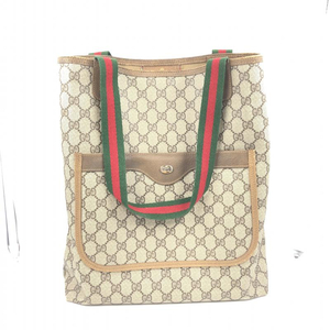 【中古】GUCCI(オールド) シェリーライン トートバッグ 120.02.300 R-C[240024472808]