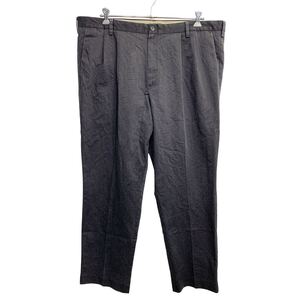 DOCKERS チノパン W44 ドッカーズ タックパンツ ビッグサイズ グレー 古着卸 アメリカ仕入 2408-221