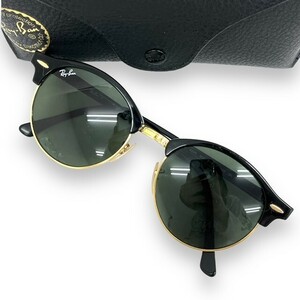 Ray-Ban レイバン サングラス 眼鏡 小物 アイウェア ファッション ブランド グリーン RB4246 ケース付 CLUBROUND クラブラウンド