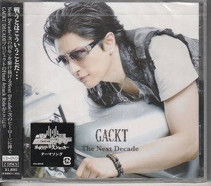 ＧＡＣＫＴ さん 「Ｔｈｅ　Ｎｅｘｔ　Ｄｅｃａｄｅ」 ＣＤ＋ＤＶＤ 未使用・未開封