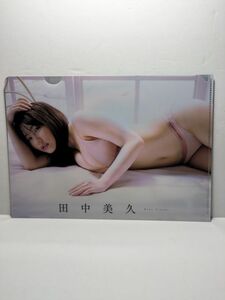 田中美久　K　未使用　 クリアファイル 　両面クリアファイル　 非売品