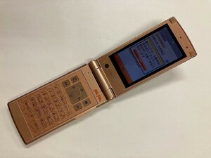 AD643 docomo F-02B ゴールド ジャンク