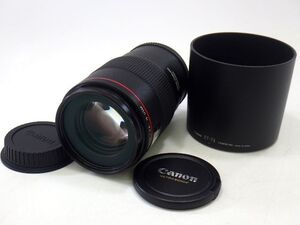 x4J075R- 美品 Canon キャノン CANON MACRO LENS EF 100mm 1:2.8 L IS USM 動作確認済み