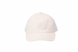 モンクレール レディース ベースボールキャップ クリーム ロゴ メッシュ フリーサイズ MONCLER 3B000 35 57448 041 CREAM/3