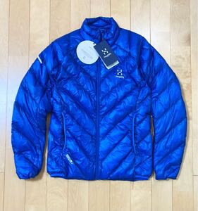 未使用[HAGLOFS]定価37,400 L.I.M Essens Jacket Men 軽量リムシリーズ エッセンスプレミアム800CUINフィルパワーグースダウンジャケットS