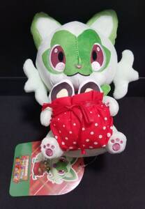 送料無料 ポケモン ぬいぐるみ ニャオハ Pokmon Christmas Toy Factory ワンサイズ クリスマス サンタ pokemon Plush Doll Sprigatito