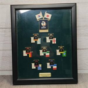 【YH-9002】中古現状品 2002 FIFA WORLDCUP 日韓ワールドカップ ピンバッチ