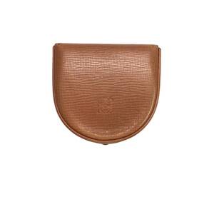 LOEWE ロエベ レザー コインケース ブラウン 送料250円 （ma)