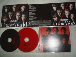 三代目 J Soul Brothers / Unfair World CD＋DVD