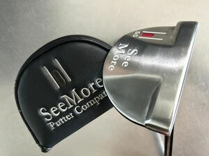 ★人気モデル！ SeeMore シーモア Si5 34インチ ヘッドカバー付 3パットが激減！★