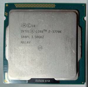 #032 INTEL CORE i7-3770K 3.50GHZ ジャンク品扱い