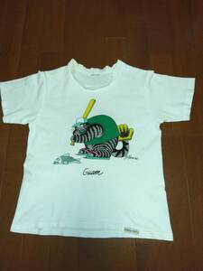 CRAZY SHIRT クリバンキャット Tシャツ KIDS150 クレイジーシャツ GUAM 猫 野球