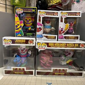 FUNKO POP！　killer klowns キラークラウン　5種　 フィギュア　SF ホラー