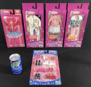 【新品・未開封】ジェニー 人形 ドレスセット　ファッションコレクション 4点　&　キラキラコーディネート用 シューズセット　5点 まとめて