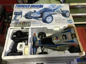 当時物！ TAMIYA タミヤ　サンダードラゴンQD 1/14 THUNDER DRAGON電動ラジコン（中古品）小鹿 コロコロ RC バギー 絶版