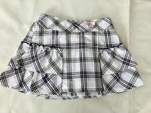 キッズ ガールズ スパッツ付き ミニスカート 110サイズ 中古 女の子 子供服 送料無料 夏服