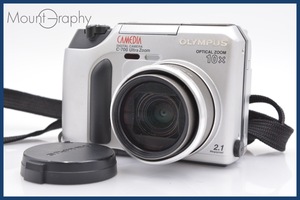 ★極上美品★ オリンパス Olympus CAMEDIA C-700 Ultra Zoom 10x 単三電池 ストラップ＆前キャップ付属 ★完動品★ 同梱可 #sh530