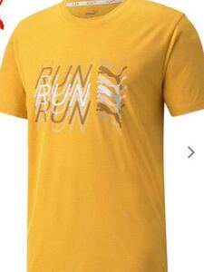 プーマ RUN ロゴ ショートスリーブ Tシャツ 521240-37 メンズL