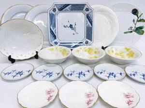 ノリタケ Noritake まとめて17点セット 小皿 大皿 プレート 深鉢 深皿 角皿 梅絵 京香旬彩 バーサトーン コンテンポラリー