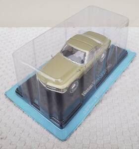 新品 未開封品 現状品 アシェット 1/24 国産名車コレクション ニッサン シルビア 1965年式 ミニカー 車プラモデルサイズ NISSAN