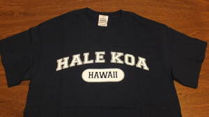 【HAWAII】HALE KOA ホテル ワイキキ TシャツサイズS 米軍専用ミリタリーホテル Fort DeRussy 　　　ALOHA 808 HULA