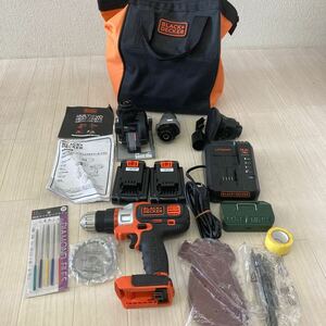 BLACK＋DECKER ブラックアンドデッカー 18Vリチウム コードレスマルチツール プラス EVO183P1 /JP01/ECH183/EDD183/EIH183 ジャンク品