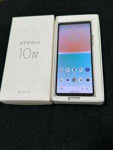 Xperia 10 Ⅳ XQ-CC44 White 国内版simフリー　美品　