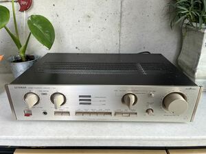 LUXMAN ラックスマン L-400 プリメインアンプ 通電確認 現状品