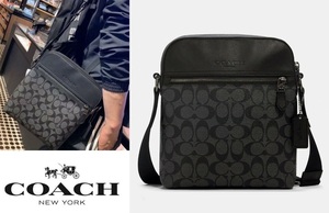 ☆セール☆Coach(コーチ) 高級レザー♪Houston Flight Bag