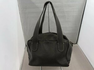 【guia，s】グイアス　ハンドバッグ　チャコールグレー　レザー　SY02-FIU