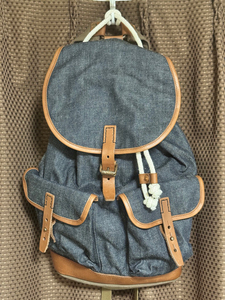 1円スタート！即決あり！ウエアハウス WAREHOUSE Lot.5211 DENIM BACKPACK　中古　お得！