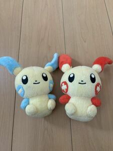 ポケットモンスター ぬいぐるみ 　ポケモンセンター　プラスル　マイナン　　ぬいぐるみ