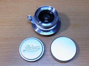 【美品】LEICA SUMMARON 35mm F3.5 ズマロン L39マウント