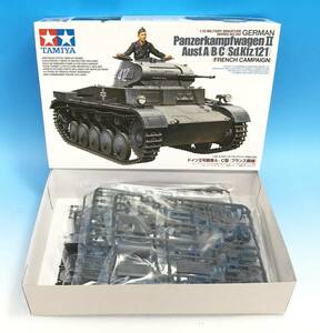 未組立 タミヤ 1/35 ドイツ Ⅱ号戦車A～C型 フランス戦線 ミリタリーミニチュアシリーズ プラモデル TAMIYA