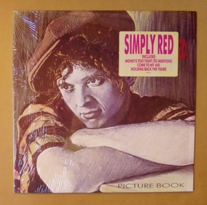 SIMPLY RED「PICTURE BOOK」米ORIG [ELAKTRA] ステッカー有シュリンク美品