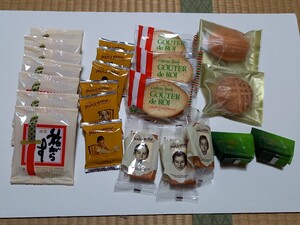 和洋菓子　7味23点　栗　ラスク　メープル　フィナンシェ　クリームサンド　DONQ　送料￥600