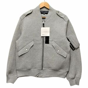 COMME DES GARCONS HOMME コムデギャルソンオム 品番 HI-J013 スウェット ボンバー ジップ アップ ブルゾン ジャケット 正規品 / 35729