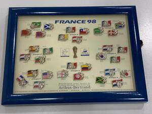 G「20488」フランスワールドカップ　ピンバッジセット　FRANCE98 サッカー　