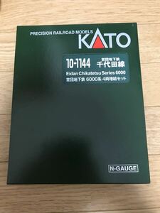 KATO 10-1144 営団地下鉄 千代田線 6000系 4両 増結セット　未使用