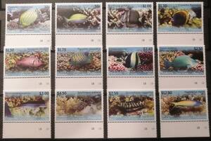 ペンリン 魚 (12種) MNH