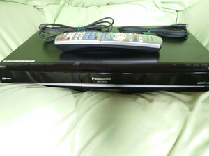 【Panasonic　DIGA】パナソニック DVD/HDDレコーダー DMR-XW120 純正リモコン付　映像出力確認品