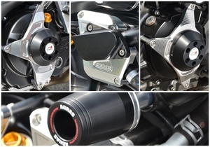 SV650 16～　レーシングスライダー　フレーム左右＋ジェネレーター＋クラッチ＋ウォーターポンプの4点セット！　AGRAS（アグラス)