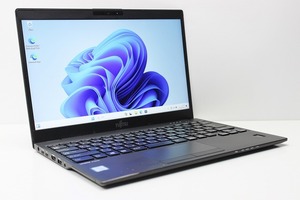 ノートパソコン Windows11 中古 富士通 LIFEBOOK U939 軽量 777g 第8世代 Core i5 SSD256GB メモリ8GB 13.3 カメラ 薄型 Windows10