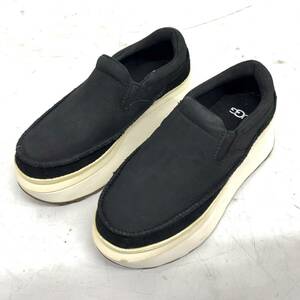 T117-W7-1732 UGG アグ S/N 1123290 スリッポン 靴 シューズ スニーカー レディース 22cm ブラック ホワイト③