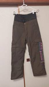 GREENCLOTHING　PATCHWORK CARGO PT　GREEN　グリーンクロージング　パッチワーク