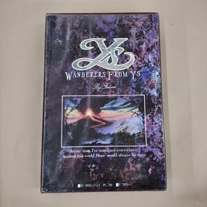 PCソフト/WANDERERS FROM Ys ワンダラーズフロムイース 52HD PC-9801/286